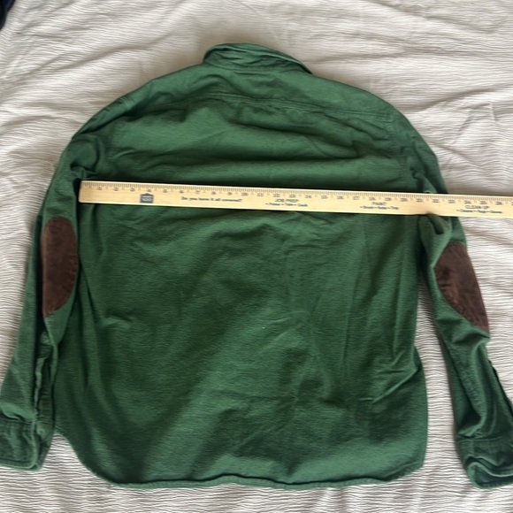 J Crew Mercantile Men’s Green Shirt Large - Picture 5 of 6